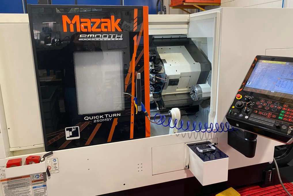 turning complex parts mazak